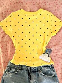Set de 3 piezas de tops para mujer para exteriores, en color champán, marrón moca y negro, nuevas llegadas de verano, camiseta ajustada con pliegues, de moda y versátil, con estilo callejero fotogénico, imprescindible, de vuelta al colegio, que lla - Gris - Ver 2