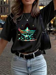 Women T-Shirts - Black - View 6