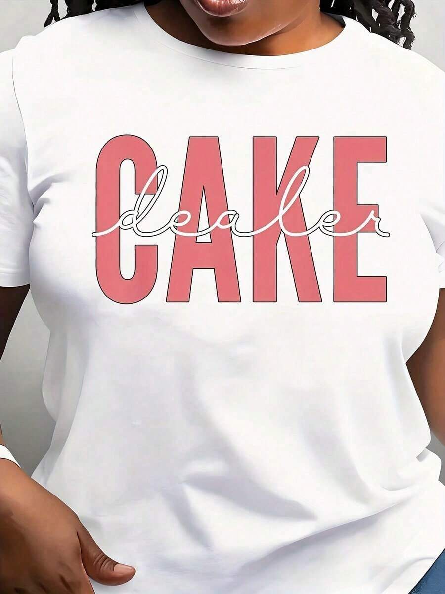 Camiseta de repostería para mujeres y hombres, con diseño de pastelero y cupcake. - Blanco - Ver 1