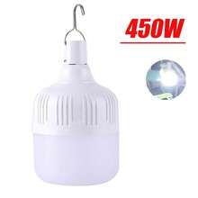 1 Pieza Luz Portátil De Ahorro De Energía Led Con Batería Recargable, Bombilla Colgante De Alta Potencia Para Iluminación Interior Y Emergencia. - Blanco - Ver 15
