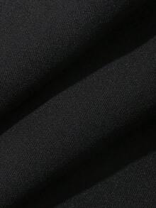 minimalistas de unicolor para mujer, para uso diario - Negro 3 - Ver 6