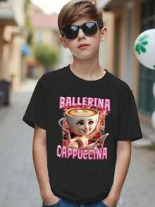 Camiseta versátil 2026Teenage Boy Shirts, Italian Brainrot Humorous And Fun T-Shirts, Italian Brainhole Pattern T-Shirts, Humorous And Fun Boy T-Shirts, Fashionable Teen Boy Clothes, Multiple Pattern Styles To Choose From, Suitable For Different Age Groups, Casual Short Sleeved Round Neck T-Shirts,Camisetas para hombre, camisetas para mujer, estampados de anime, ropa imprescindible para apoyar el Mundial, camisetas gráficas para niños, adecuadas para el uso diario, camisetas para hombre, camisetas con temática de verano de 2026 - Negro - Ver 1