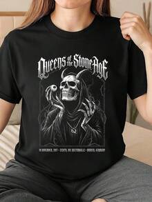 Women T-Shirts - Black - View 6