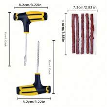 Professional Tyre Repair Kit With Pliers Valve Core Tools Storage Bag For Car Motorcycle Bike Emergency Puncture Fix - Tire Repair Kit - View 3
