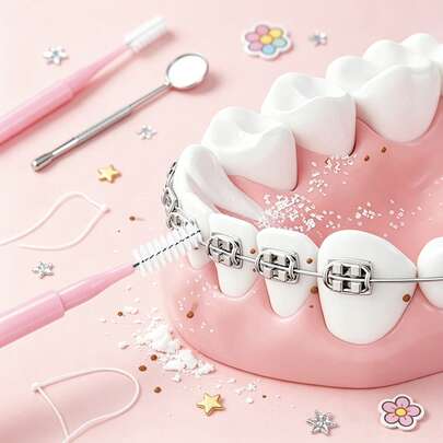 10 Stücke Frühlings- und Sommer-Interdentalbürsten mit geradem Design, rutschfester Griff, Zahnreinigungswerkzeug, geeignet für tägliche Reinigung nach den Mahlzeiten und zum Entfernen von Speiseresten zwischen den Zähnen im Frühling und Sommer, weiche Borsten passen in enge Zwischenräume, reinigen gründlich schwer zugängliche Bereiche, wiederverwendbar ohne Ausfransen, löst Probleme bei der Mundhygiene durch verschiedene Frühlings-/Sommerkost, Abschied von Unbehagen und Geruch durch Reinigung schwer zugänglicher Stellen, unverzichtbares Produkt für frischen Atem im Frühling und Sommer