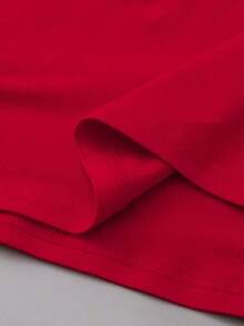 Camiseta Gráfica "Tonga Rugby" de GiftMen'S - Cuello Redondo Rojo, Manga Corta, Camiseta Casual de Verano con Diseño de Escudo de Rugby, Ligera y Cómoda, Ropa Casual de Verano |     Camiseta Deportiva con Estampado Gráfico |     Ajuste cómodo, Accesorios de Rugby, Camiseta holgada de talla grande, Suave - Rojo - Ver 5