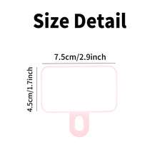 Luz portátil para selfies y videoconferencias con clip para cámara de teléfono, luz LED con clip para videoconferencias, 3 modos de iluminación, recargable, portátil, adecuada para portátiles/teléfonos/tabletas/llamadas de Zoom/maquillaje - Rosa Pálido - Ver 6