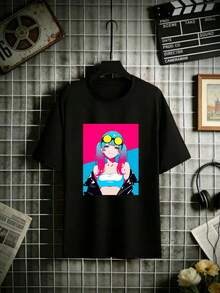 Camiseta unisex de manga corta, para hombreVeranoInformalCamiseta220 gramosCaracterísticasLlamativoAnimePersonajePatrón,PerfectoparaDiarioRopaoVacacionesRegalos!topsdemujer, MichaelJacksonGráficoCamisetaDulceDiseño,VeranoInformalDesgaste, CalienteClimaWear,camisetasparamujer,camisetasparahombre,playerasdehombre,,y2k,spiderman,regalosparaEsonovio,RetroVintage,playerasdehombregimnasio, spiderman, FIFACampeonato Mundial2026Camiseta,,regalosparaEsonovio, - Negro - Ver 1