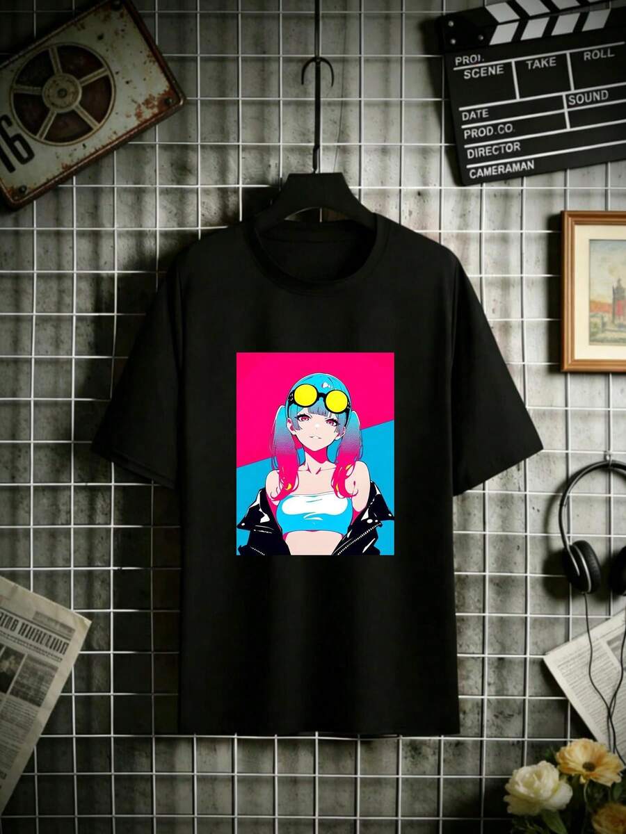 Camiseta unisex de manga corta, para hombreVeranoInformalCamiseta220 gramosCaracterísticasLlamativoAnimePersonajePatrón,PerfectoparaDiarioRopaoVacacionesRegalos!topsdemujer, MichaelJacksonGráficoCamisetaDulceDiseño,VeranoInformalDesgaste, CalienteClimaWear,camisetasparamujer,camisetasparahombre,playerasdehombre,,y2k,spiderman,regalosparaEsonovio,RetroVintage,playerasdehombregimnasio, spiderman, FIFACampeonato Mundial2026Camiseta,,regalosparaEsonovio, - Negro - Ver 1