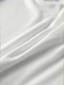 Camiseta sin espalda ajustada de color amarizo sólido con tirantes finos, blusa casual para mujer, adecuada para la playa, el hogar y el uso diario en verano - Blanco - Ver 8