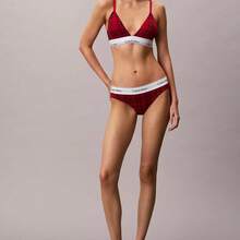 Calvin Klein Icon Cotton Modal Bikini QF8520  Thongs For Women Underwear - Dunn Plaid / Scooter - 查看 2