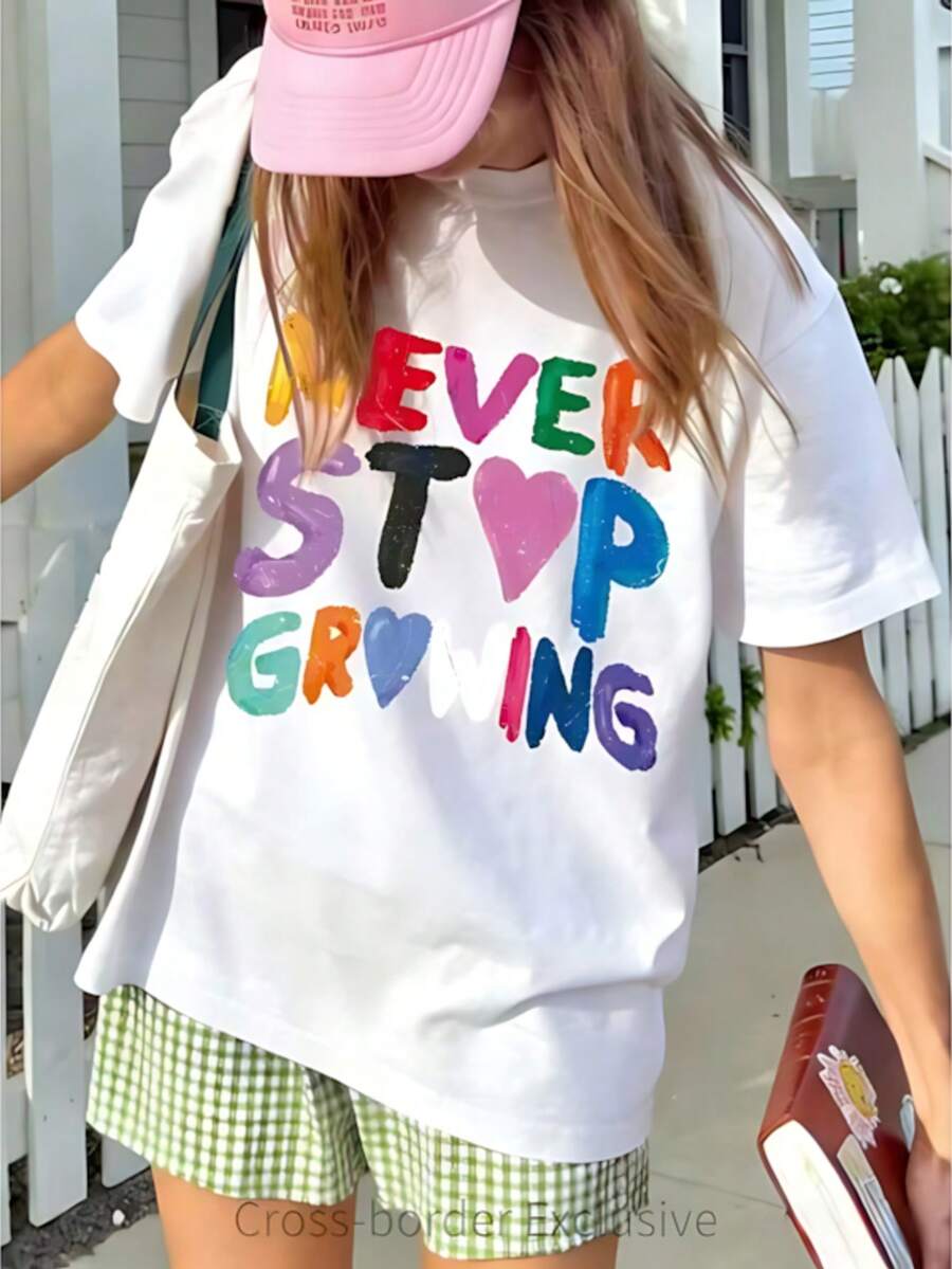 Camiseta 100% algodón con estampado, estilo vintage italiano de verano europeo, blanca casual para playa y vacaciones Camiseta unisex - Blanco - Ver 1