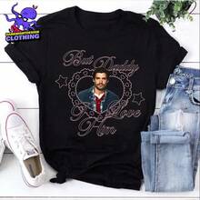 Pero papá, lo amo, camiseta de David Corenswet, camiseta vintage de imitación, camiseta de fan de héroe superhéroe, camiseta retro con gráfico de actor. - Negro - Ver 8