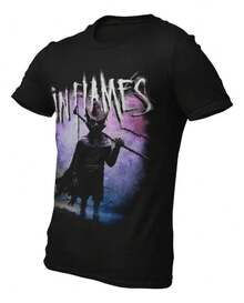 Playera Camiseta In Flames I The Mask - Negro - Ver 1