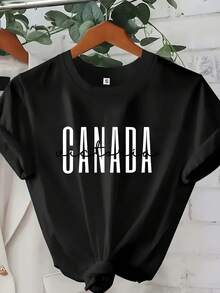 Diseño Sencillo[Circulo][Camiseta de Manga Corta con Cuello Redondo]Victoria Day, Queen Victoria, Canadá - Camiseta de Manga Corta con Cuello Redondo para Mujer con Estampado Artístico - Top Casual Elegante, Lavable a Máquina, Cómoda para Todas las Temporadas, Estilo Moderno, Tela Duradera, Ropa Cómoda, Material Suave, Camiseta Estampada, Para Quienes Buscan Comodidad, Estilo y Practicidad en el Verano. - Blanco - Ver 7