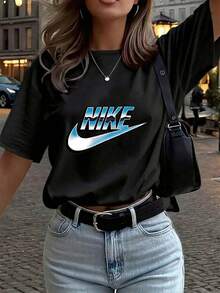 Women T-Shirts - Black - View 6