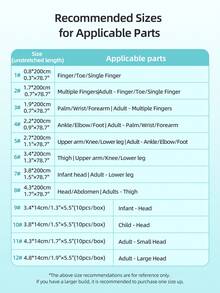 Cofoe Mesh Elastic Bandage, Breathable Elastic Mesh Bandage Roll, Tubular Elastic Bandage For Wound Dressing Fixation, Gauze Pad Fixation, Dressing Holder, Home First Aid, Head, Arm, Leg, Wrist, Knee Support Use - View 8