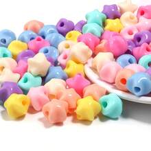 50pcs Colorful Pentagram Acrylic Beads, Large Hole Design, Suitable For DIY Bracelets, Necklaces, Shoe Decorations, Clothing Decorations, Phone Charms, Keychains, Handmade Crafts And Gift Decoration Accessories - Pentagram - View 6