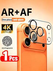 1 pieza Protector de pantalla de cámara de vidrio templado de alta definición para iPhone 17/17Pro/17Pro Max/16Plus/16/13/14/15/16/Air/Pro/Promax/Plus Series. Ultra alta definición, compatible con fundas de teléfono, fácil de instalar [No afecta la fotografía nocturna]. Protector de pantalla de cámara. - transparente - Ver 2
