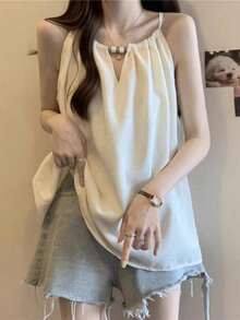Women Tops - Apricot - View 7