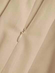 Falda plisada casual para mujer, versátil para primavera y otoño - Albaricoque - Ver 5