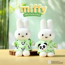 Bộ sưu tập Miffy: Mặt dây chuyền hình gấu trúc nhồi bông mềm mại và đáng yêu, móc khóa hình thỏ Miffy dễ thương. - Nhiều màu - Xem 1