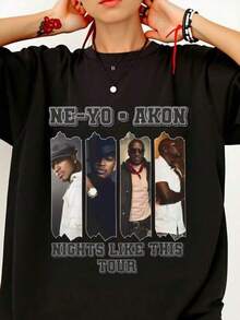 Women T-Shirts - Black - View 1