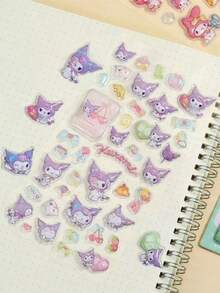 3D Cube Stickers, Cute Cartoon Embossed Stickers, Scrapbooking Decorations, Sealing Stickers, Kids Fun Stickers, Tile Stickers, Cartoon Anime Gifts, Kids Stickers, Cubic Holiday Party Birthday Graduation Christmas Thanksgiving Gifts, Random Cute 3D Dot Stickers, Cute Cartoon Animal Design Kids Gifts, Soft Toys, Stress Relief, DIY Phone Case Decor, Removable Reusable, Some Designs May Have Color Difference - Multicolor - View 3