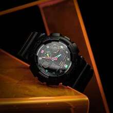 Casio 卡西欧 G-Shock GA-110 系列男士手表 200 米防水 LED 照明运动石英腕表 - 均碼 - 查看 8
