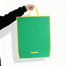 hoojojo 1Pc Double-Sided Felt Board Foldable Flannel Story Board, Portable Display Board Blue Green, Interactive Learning Board Game Props Stationery Learning Supplies Back To School Activity - Multicolor - View 9