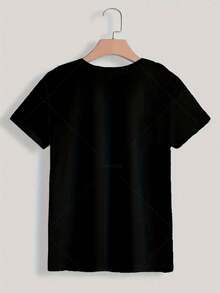 Plus Size T-Shirt With Round Neck, 100% Colorful With Rainbow Paw Print, Casual And Fashionable Style, Ideal For Pet Lovers, Suitable For Women's Clothing In Spring And Summer, Mother's Day/Memorial Day/June 16th Day, Sizes 0XL-4XL. - 2件套 款式1 - 查看 2