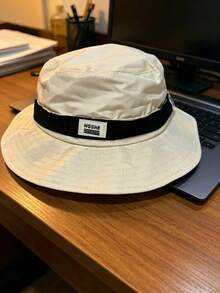 夏季多巴胺实用风格男女通用渔夫帽，户外徒步钓鱼防晒帽，速干透气旅行露营宽檐渔夫帽 - 彩色 - 查看 15