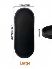 Bộ khay silicon đa năng – Lớn & Nhỏ, Chống thấm nước, Chống trượt, thích hợp dùng cho phòng tắm, bàn trang điểm, nhà bếp, đựng đồ trang điểm, chăm sóc da, trang sức, bông tẩy trang, bàn chải đánh răng, du lịch, bàn làm việc, đồ dùng gia đình, bảo quản mỹ phẩm, mặt bàn, đồ dùng nhỏ và sắp xếp đồ dùng hàng ngày. - Nhiều màu - Xem 13