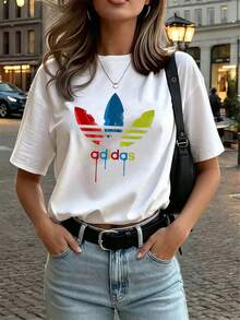 Women T-Shirts - 白色 - 查看 4