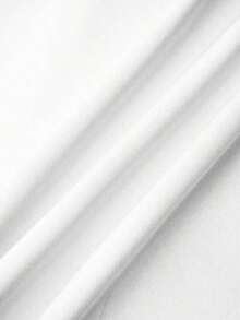 Conjunto de uniformes médicos: Parte superior de cuello en V de manga corta y pantalones para trabajadores de la salud - Blanco - Ver 8