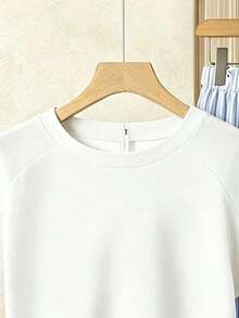 Set de 2 piezas Blusa de unicolor + Falda estampada con flores moradas de estilo casual de vacaciones para mujer, Conjunto de verano para mujer, Conjunto de falda y blusa, Conjunto de falda y blusa para mujer, Conjunto de falda estampada de pri - Multicolor 3 - Ver 5