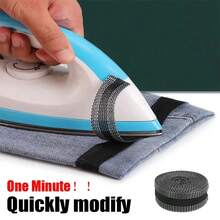Fusible Web Tape, Iron-On Hem Tape For Pants Hem, Self-Adhesive Fabric Tape For Trousers, Jeans, Clothing - Multicolored - View 2