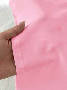 Camiseta de tirantes de algodón 95% versátil para mujer, azul claro, adecuada para el verano - Rosa - Ver 4