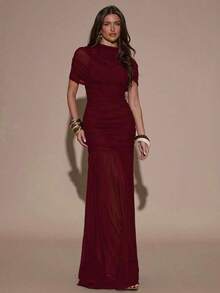Women Midi Dresses - 波爾多 - 查看 8