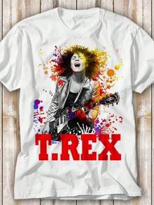 Nueva camiseta Y2K 2026TREX Band Mark Bolan K Punk T Best Seller Funny Movie Gift Music Meme Top 4298. ,Camisetas infantiles, artículos para el Día de San Valentín, conjuntos para padres e hijos, camisetas con temática del Día de San Valentín, camisetas estampadas para hombres y mujeres, camisas, camisetas con emojis populares. - Blanco - Ver 7