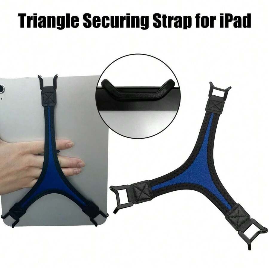 Soporte de correa para tableta con sujeción de alta elasticidad y antideslizante, correa de portátil de una mano para tabletas de 8 a 10 pulgadas universal - Ver 1