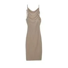 Women Maxi Dresses - Champagne - View 6