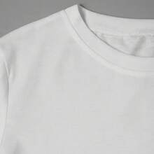 Playeras casuales de mujer en algodón puro, estampado Catzilla con gato, cómoda para uso diario, ideal para amantes de los gatos - Blanco - Ver 3
