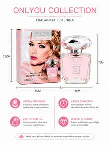 Perfume OnlyYou Collection No. 903 Eau de Parfum 30ml Fragancia Femenina Floral Frutal con Notas de Yuzu Granada y Peonía Aroma Fresco Elegante y Sofisticado para Mujer Loción con Efecto Hielo Ideal para Verano y Climas Cálidos Esencia de Loto y Magnolia con Fondo de Ámbar y Caoba Regalo Perfecto para Aniversario Cumpleaños o San Valentín Perfume de Bolsillo Portátil para Retoque Diario en Oficina Escuela o Citas Románticas Aroma Limpio de Larga Duración Estilo Socialite Diseño de Lujo con Tapa Tipo Diamante Fragancia de Mujer Exclusiva Dulce y Femenina Sin Ser Empalagosa Calidad Premium Concentración EDP para Mayor Fijación en la Piel Notas de Salida Cítricas y Corazón de Flores Delicadas Esencia Juvenil y Moderna Coqueta y Refinada Ideal para Uso de Día y Eventos Especiales 30ml 1.0 fl.oz Envase de Cristal Rosa Elegante. - Dulce - Ver 6