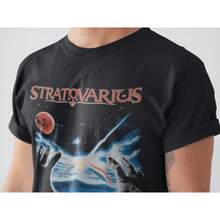 Stratovarius Visions T-Shirt - 黑色 - 查看 3
