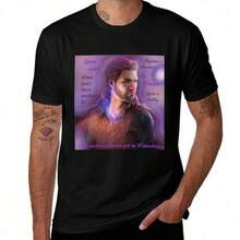 Gale: Most Expensive Pet in Waterdeep-Shirt cotton shirt man shirt man cotton-Shirt - Negro - Ver 1