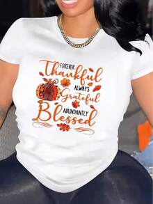 Camiseta Casual de Manga Corta para Mujer, Paquete de 1, 100% Algodón Grueso - Cuello Redondo Cómodo, Camiseta Suave y Bonita - Blanco - Ver 6