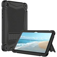 适用于 iPad A16 11 英寸/9/8/7 英寸/10.2 英寸/Galaxy Tab A11 Plus/A9 Plus 的保护套，带可调节支架，防震 - 黑色 - 查看 14