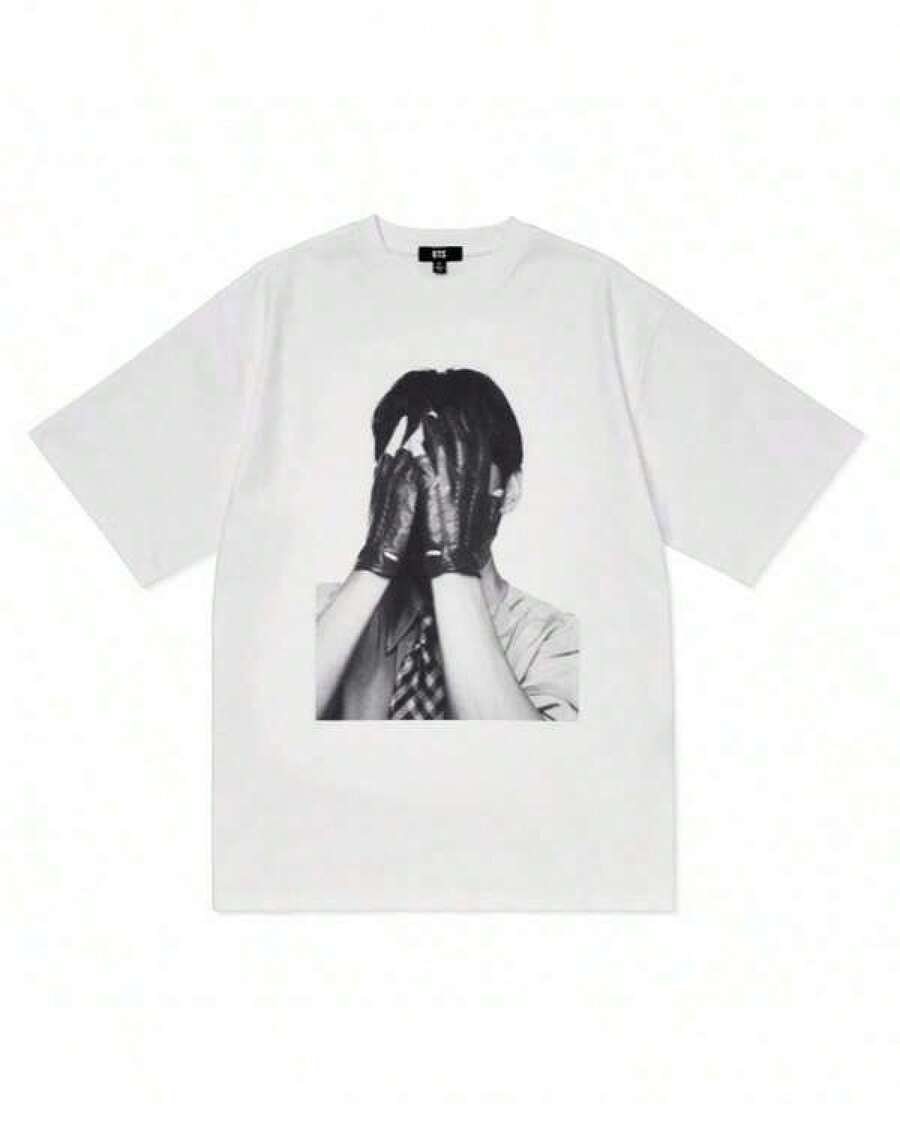 New T Shirts For Bangtan Boys Women Men Members Logo Printed T-Shirt Merchandise For MerchRopa Hombre Cosas Para Hombre Ropa De Mujer Women Clothing Casual Blusas Bonito - Blanco - Ver 1