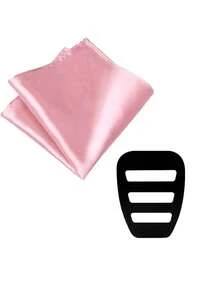 1 Set Men's Suit Pocket Square Holder Clips, Business Suit Handkerchief And Handkerchief Fixing Clips - Multicolor - View 10